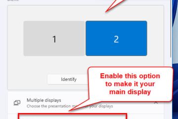 How to Switch Between Monitors on Windows 11