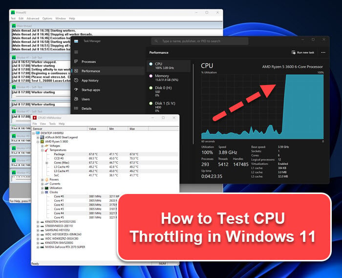 How to Test CPU Throttling in Windows 11