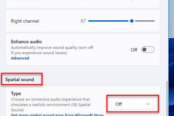 How to Turn Off Surround Sound in Windows 11