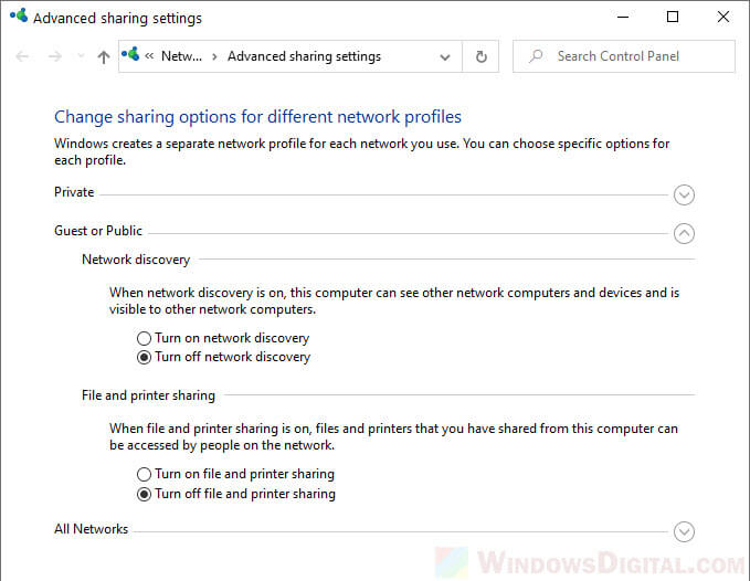 How to Turn On Network Discovery in Windows 10