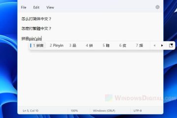 How to Type Chinese in Windows 11