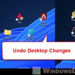 How to Undo Desktop Icon Changes in Windows 11