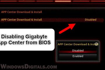How to Uninstall and Disable Gigabyte App Center from BIOS
