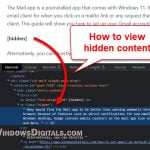 How to Unlock and View Hidden Content on Websites