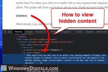 How to Unlock and View Hidden Content on Websites