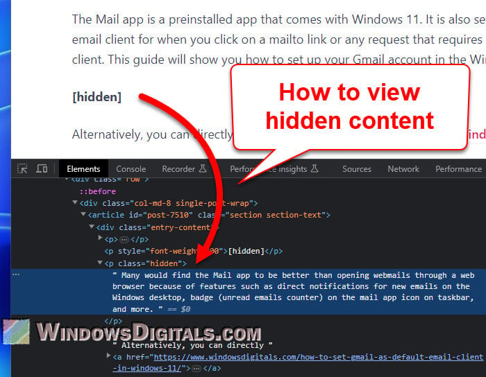 How to Unlock and View Hidden Content on Websites