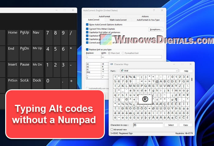 How to Use Alt Codes Without a Numpad