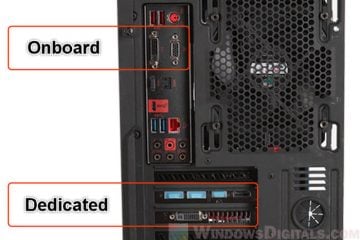 How to Use Onboard Graphics And Dedicated Graphics Card Simultaneously