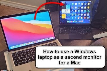 How to Use Windows Laptop as Second Monitor for Mac