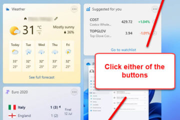 How to add widgets in Windows 11