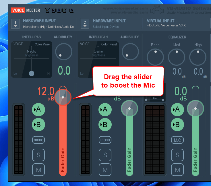 How to boost microphone volume in Windows 11