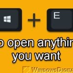 How to change Win E Shortcut in Windows 11 or 10