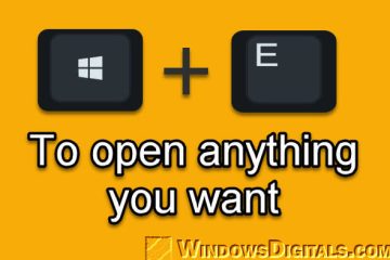 How to change Win E Shortcut in Windows 11 or 10