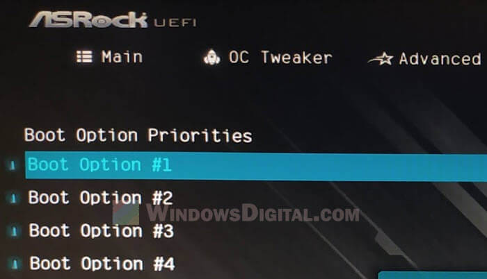 How to change boot priority in BIOS