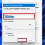 How to change computer name in Windows 11