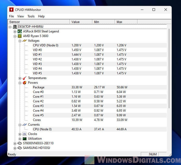 How to check power supply on PC Windows 11 or 10