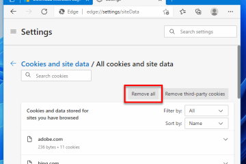 How to clear cookies in Windows 11