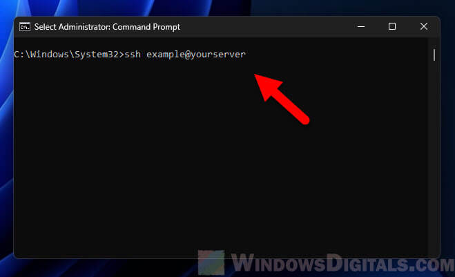 How to correctly connect to an SSH server