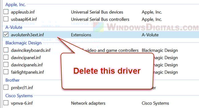 How to delete Nahimic Service driver