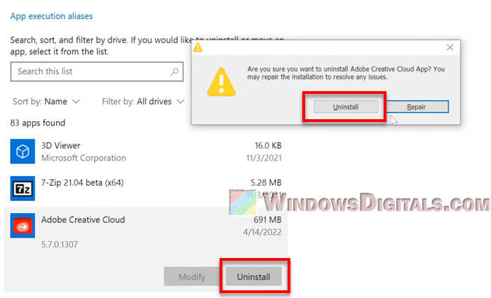 How to delete or uninstall CoreSync.exe