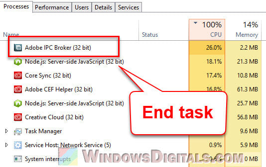 How to disable Adobe IPC Broker on Windows 11