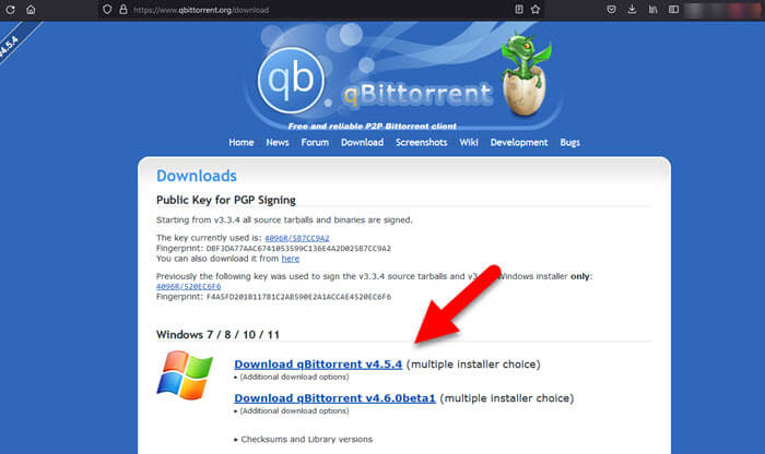 How to download qBittorrent for Windows 11