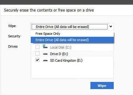 How to erase SD Card on Windows 11