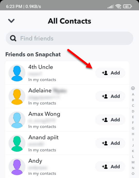 How to find someone on Snapchat without username