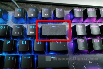 How to fix backspace not working in Windows 11