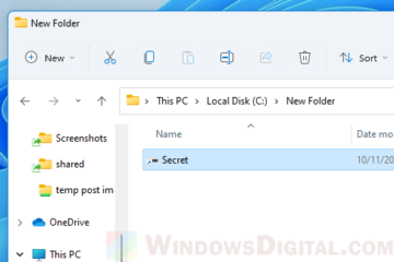 How to hide a drive in Windows 11