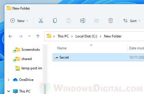 How to hide a drive in Windows 11