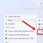 How to hide apps in Windows 11