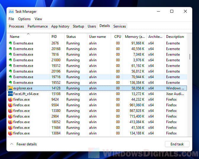 How to kill explorer.exe Windows 11
