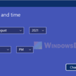 How to manually set date and time Windows 11