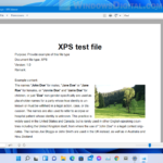 How to open XPS file in Windows 11