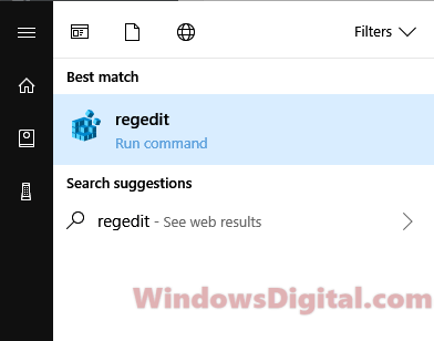 How to open regedit