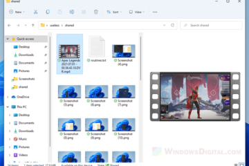 How to preview videos in File Explorer Windows 11