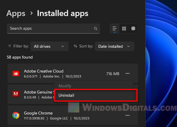 How to remove CCXProcess in Windows 11 10
