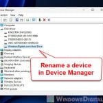 How to rename hardware in Device Manager on Windows 11 10