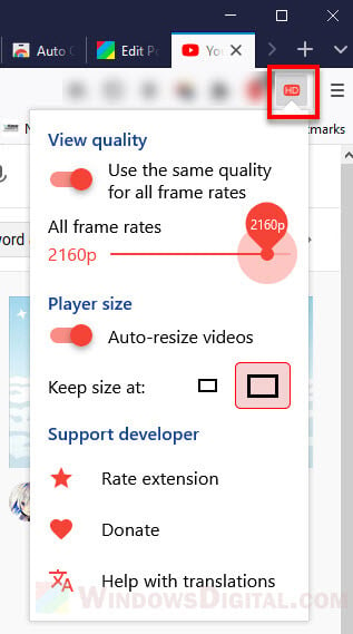 How to set YouTube to automatically play highest video quality