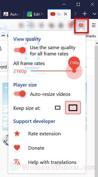 How to set YouTube to automatically play highest video quality