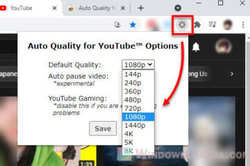 How to set YouTube video quality permanently