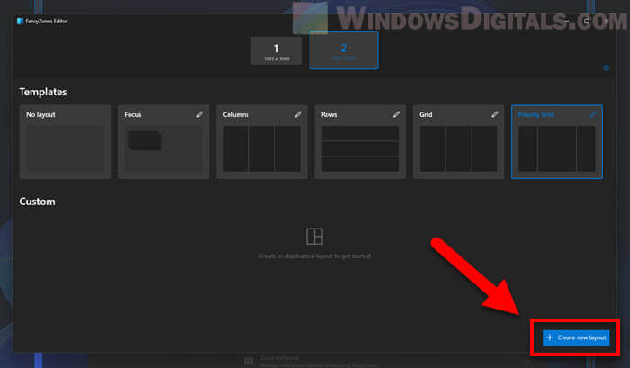 How to snap windows top and bottom