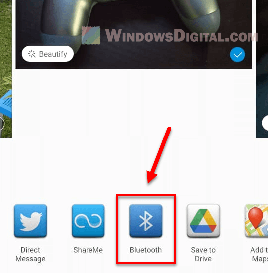How to transfer files from Android to PC via Bluetooth