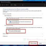 How to turn on network discovery and file sharing in Windows 11