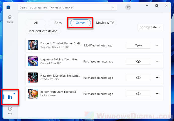 How to uninstall Microsoft Store games in Windows 11