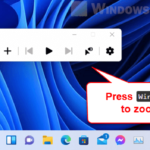 How to zoom out on Windows 11
