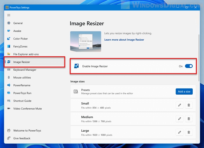 Image Resizer Windows 11