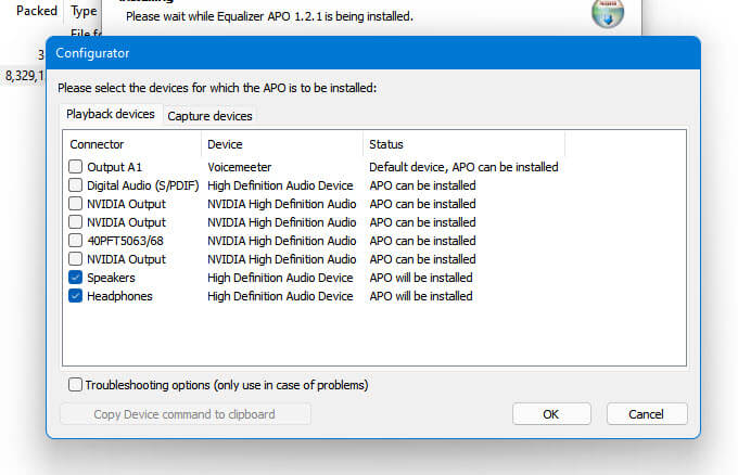 Install Equalizer Windows 11