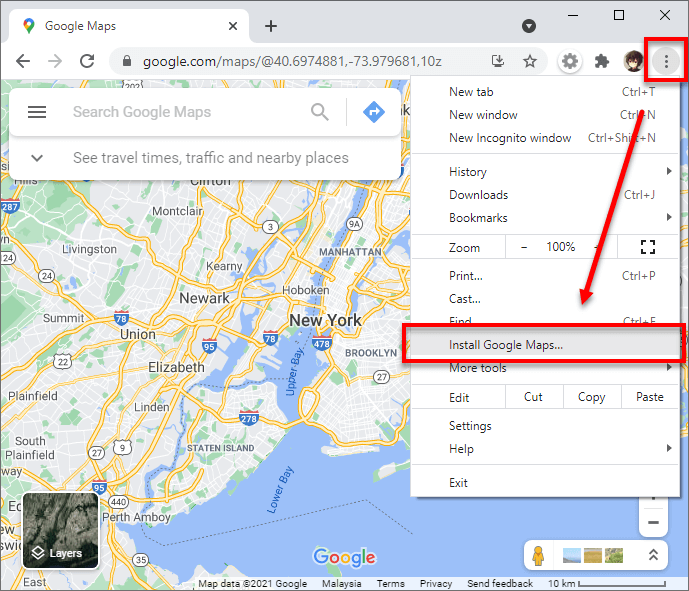 Google Maps App For Windows 11 